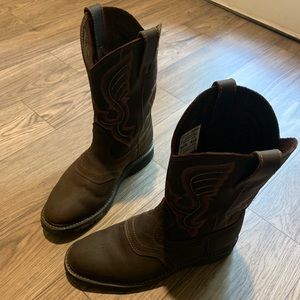 Cody James work boots size 9-1/2.
